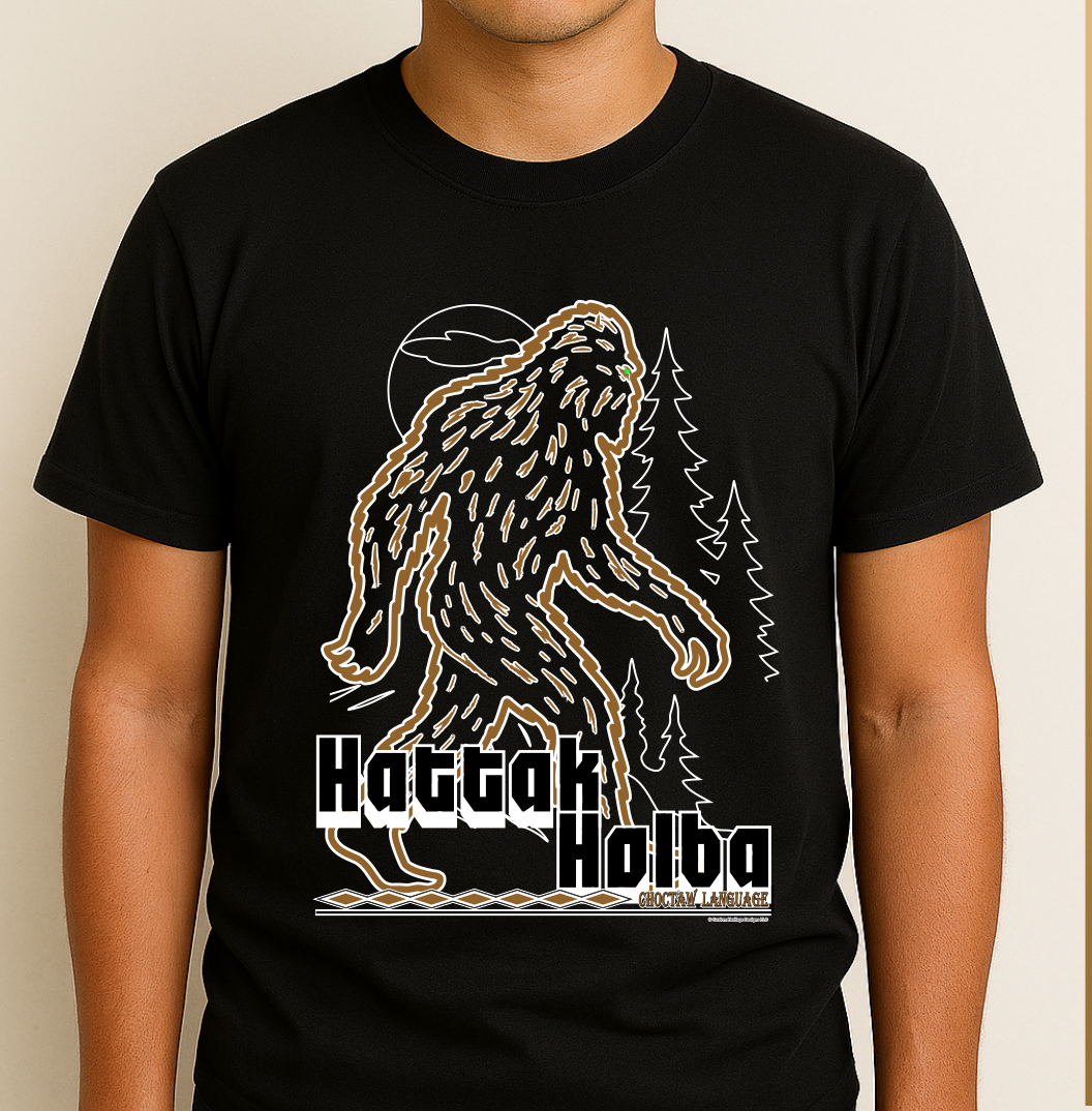Hattak Halba on Black shirt Owotta - Graphic T