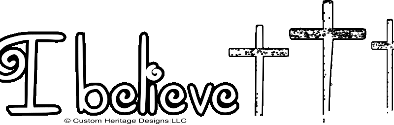 I Believe Large Anumpuli - 2 Reclaimed wood signs