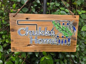 Chukka — Oklahoma - Reclaimed wood sign