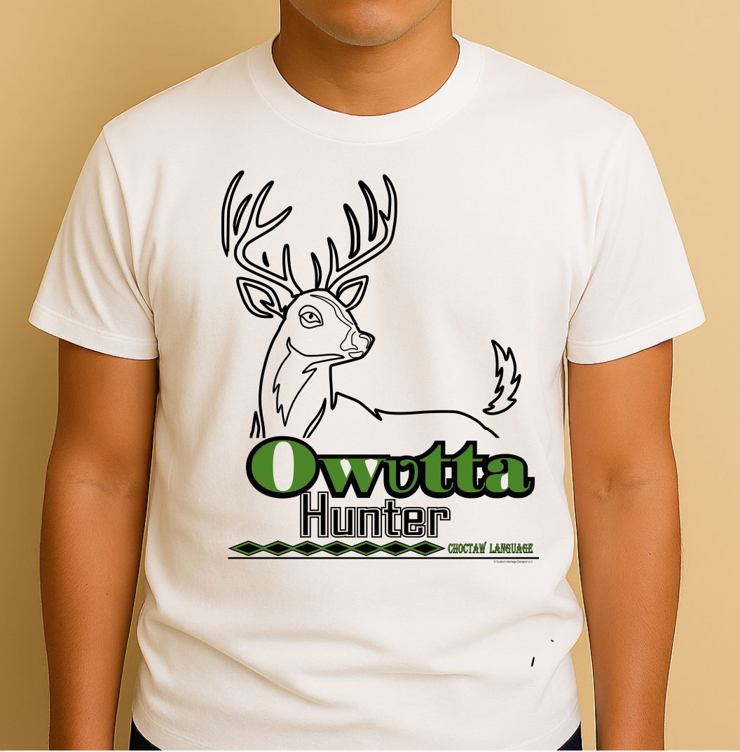 Owotta on White shirt Owotta - Graphic T