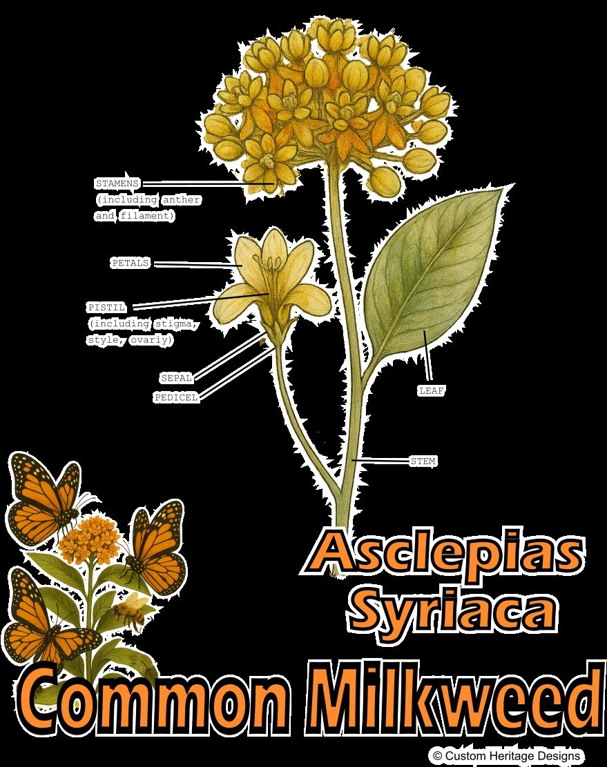 Asclepias syriaca - Graphic T