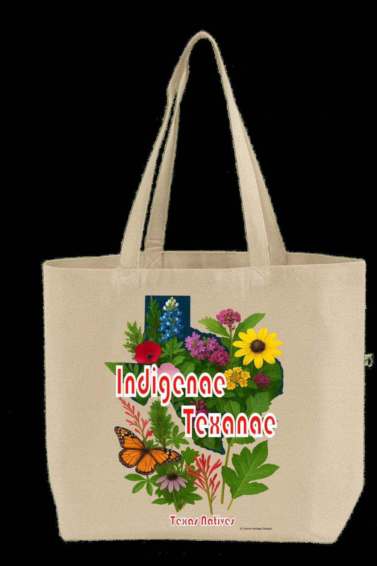 Indigenae Texanae Flora - Tote Bag