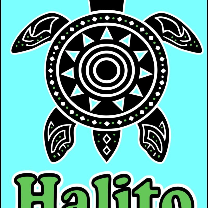 Halito Traditional Turtle - Key Chain