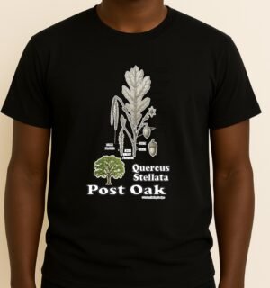 Post Oak Black Quercus stellata - Graphic T