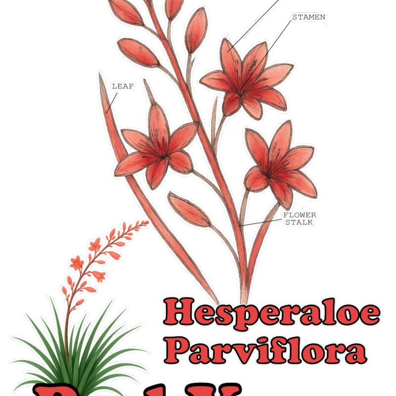 Hesperaloe parviflora - Graphic T