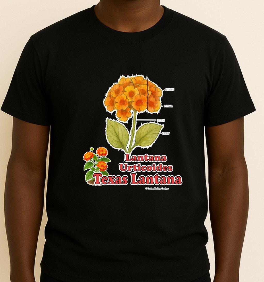 Lantana urticoides - Graphic T