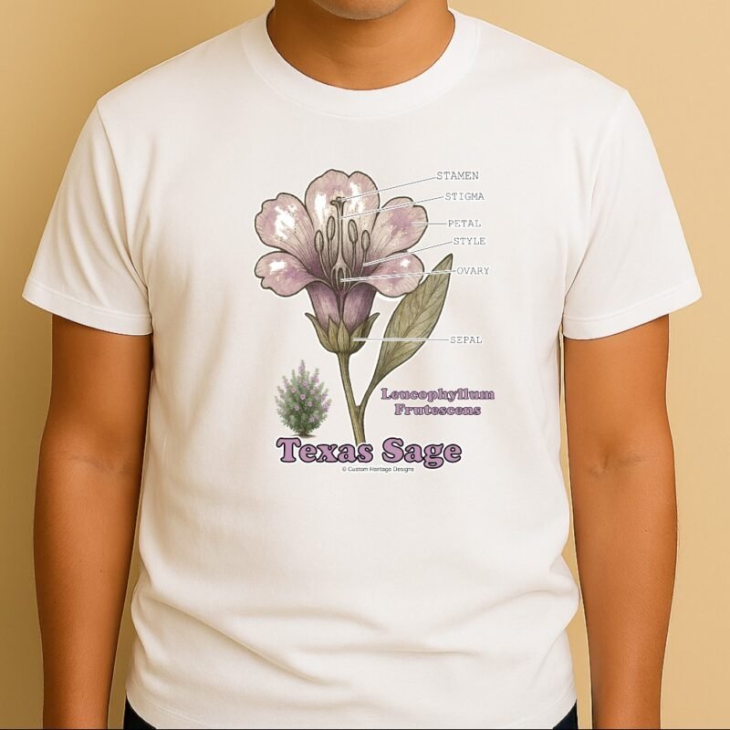 Leucophyllum frutescens - Graphic T