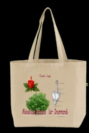 Malvaviscus arboreus var. drummondii - Tote Bag