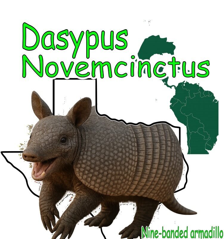 Dasypus Novemcinctus - Graphic T